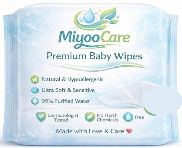MiyooCare Premium Baby Wipes