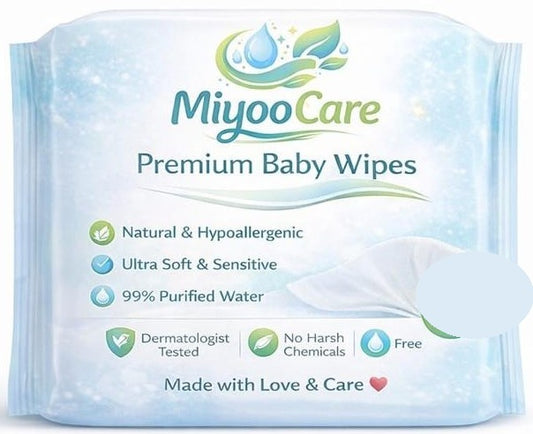 MiyooCare Premium Baby Wipes